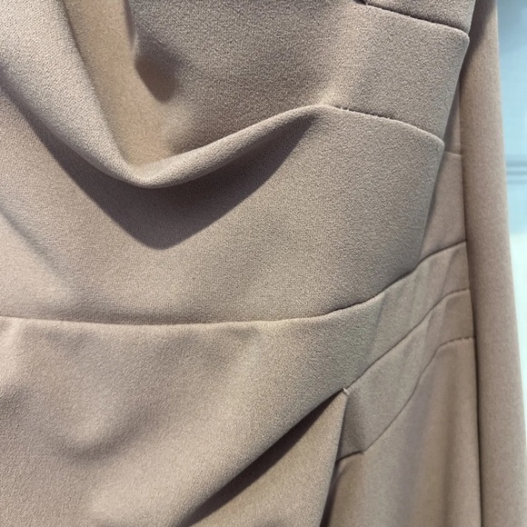 AZAZIE Peppermint Mother Of The Bride Mermaid Rouched Stretch Crepe Train 10 - Picture 10 of 11